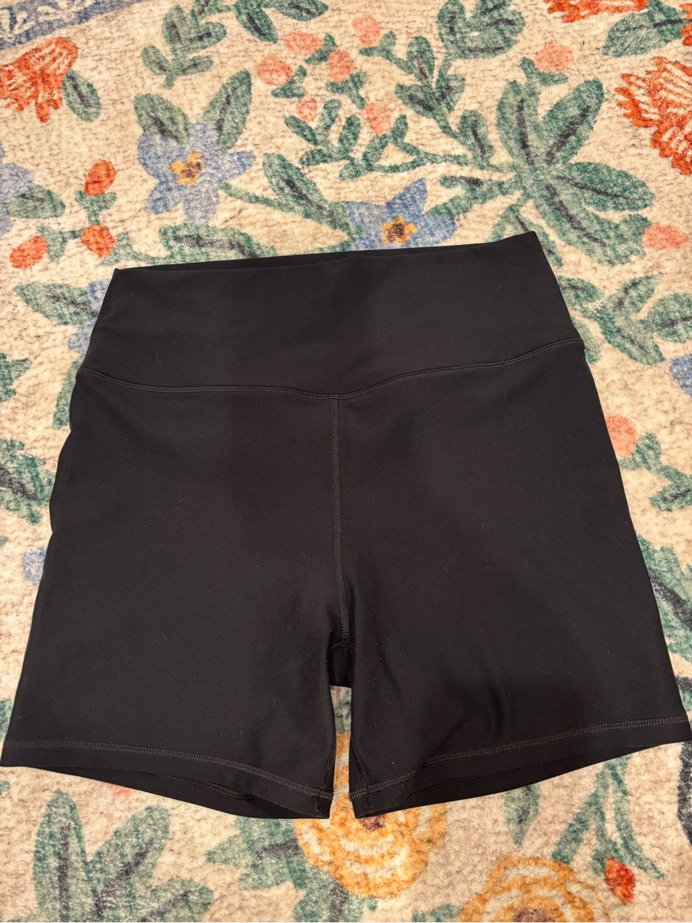 Abercrombie Black Biker Shorts